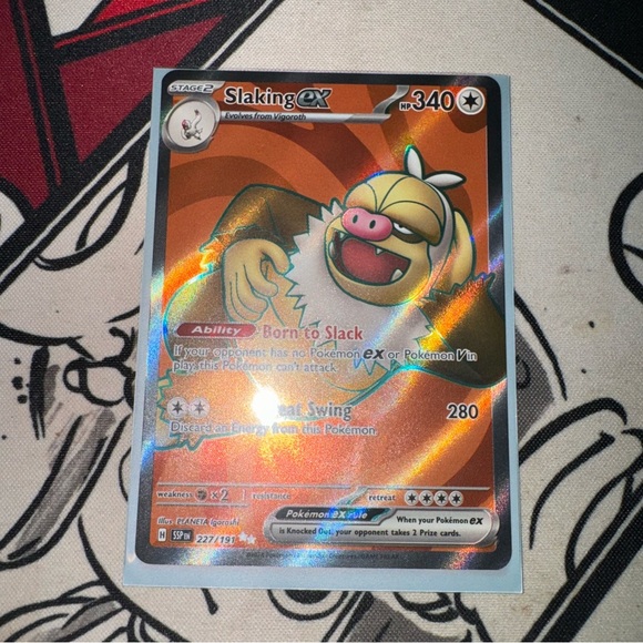 Pokemon Slaking Ex Full Art 227/191 Card (2024)🆕 - Picture 1 of 2